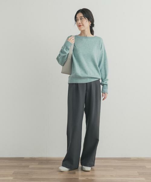 URBAN RESEARCH DOORS / アーバンリサーチ ドアーズ その他パンツ | 『UR TECH SMOOTHLUXE』ワイドトラウザー | 詳細20