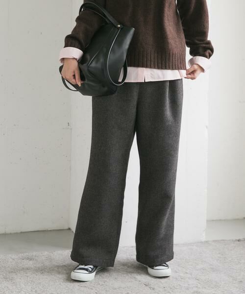 URBAN RESEARCH DOORS / アーバンリサーチ ドアーズ その他パンツ | 『仁村紗和さん着用』『UR TECH』完声/暖タックイージーパンツ | 詳細1