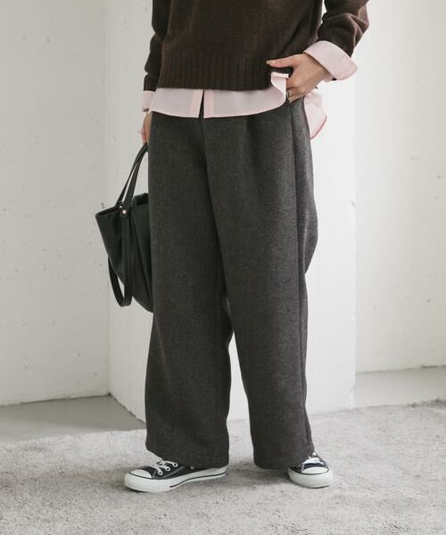 URBAN RESEARCH DOORS / アーバンリサーチ ドアーズ その他パンツ | 『仁村紗和さん着用』『UR TECH』完声/暖タックイージーパンツ | 詳細10