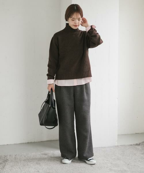 URBAN RESEARCH DOORS / アーバンリサーチ ドアーズ その他パンツ | 『仁村紗和さん着用』『UR TECH』完声/暖タックイージーパンツ | 詳細12