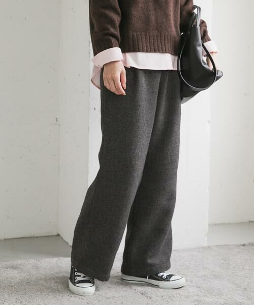 URBAN RESEARCH DOORS / アーバンリサーチ ドアーズ その他パンツ | 『仁村紗和さん着用』『UR TECH』完声/暖タックイージーパンツ | 詳細3