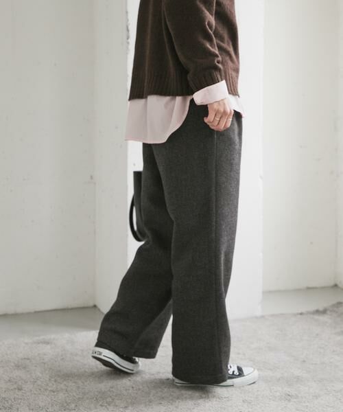 URBAN RESEARCH DOORS / アーバンリサーチ ドアーズ その他パンツ | 『仁村紗和さん着用』『UR TECH』完声/暖タックイージーパンツ | 詳細6