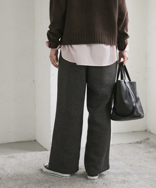 URBAN RESEARCH DOORS / アーバンリサーチ ドアーズ その他パンツ | 『仁村紗和さん着用』『UR TECH』完声/暖タックイージーパンツ | 詳細7