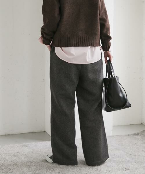 URBAN RESEARCH DOORS / アーバンリサーチ ドアーズ その他パンツ | 『仁村紗和さん着用』『UR TECH』完声/暖タックイージーパンツ | 詳細8