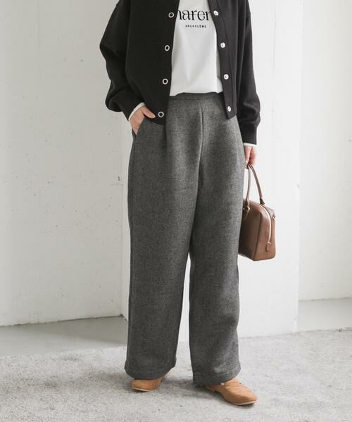 URBAN RESEARCH DOORS / アーバンリサーチ ドアーズ その他パンツ | 『仁村紗和さん着用』『UR TECH』完声/暖タックイージーパンツ | 詳細26