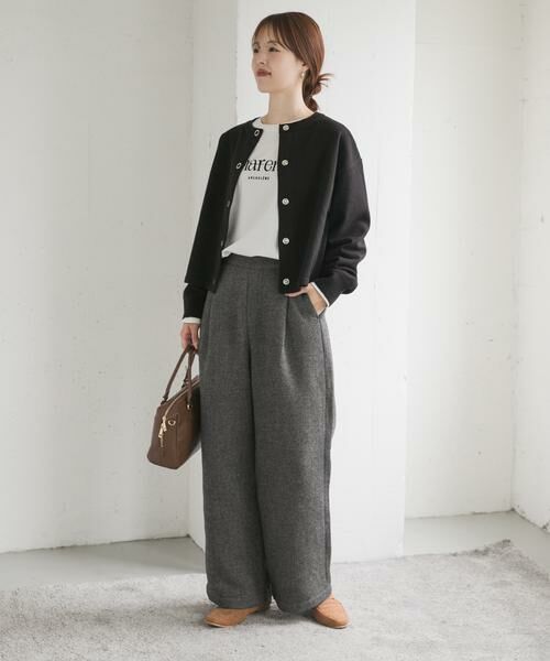 URBAN RESEARCH DOORS / アーバンリサーチ ドアーズ その他パンツ | 『仁村紗和さん着用』『UR TECH』完声/暖タックイージーパンツ | 詳細27