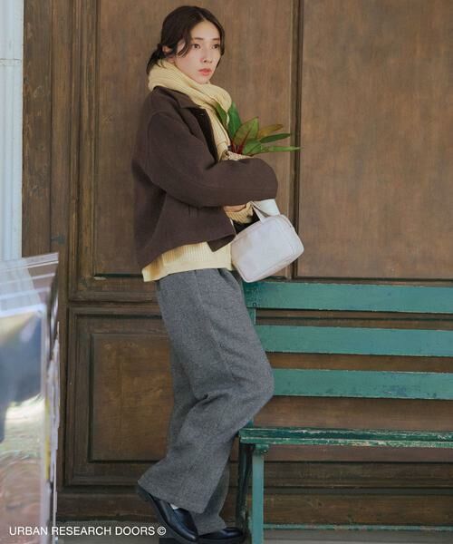 URBAN RESEARCH DOORS / アーバンリサーチ ドアーズ その他パンツ | 『仁村紗和さん着用』『UR TECH』完声/暖タックイージーパンツ | 詳細18