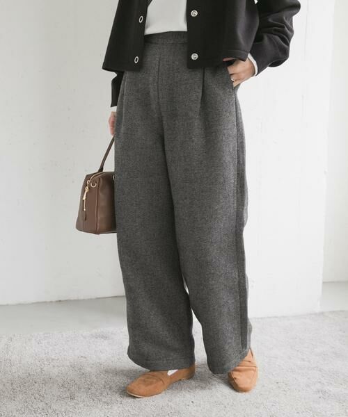 URBAN RESEARCH DOORS / アーバンリサーチ ドアーズ その他パンツ | 『仁村紗和さん着用』『UR TECH』完声/暖タックイージーパンツ | 詳細22