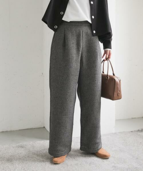 URBAN RESEARCH DOORS / アーバンリサーチ ドアーズ その他パンツ | 『仁村紗和さん着用』『UR TECH』完声/暖タックイージーパンツ | 詳細24