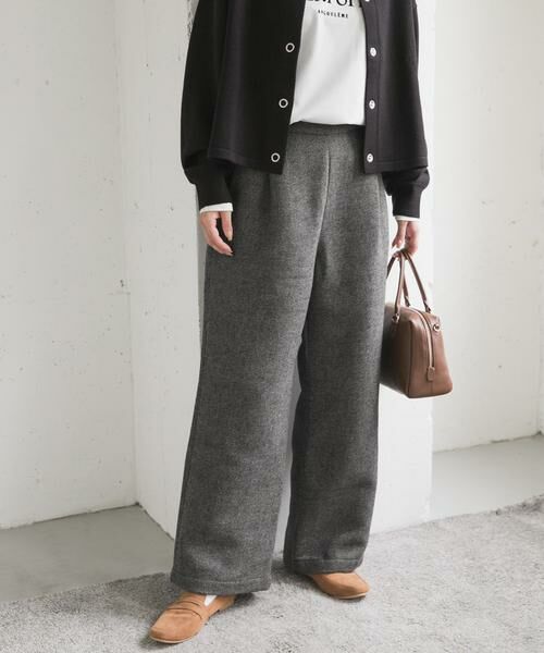 URBAN RESEARCH DOORS/アーバンリサーチ ドアーズ 『UR TECH』完声/暖タックイージーパンツ グレー系その他 S