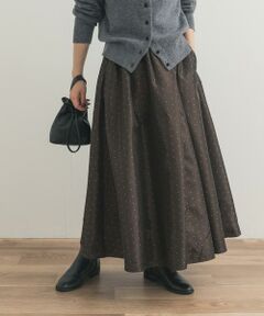 URBAN RESEARCH DOORS / アーバンリサーチ ドアーズ スカート | ドットタックギャザースカート