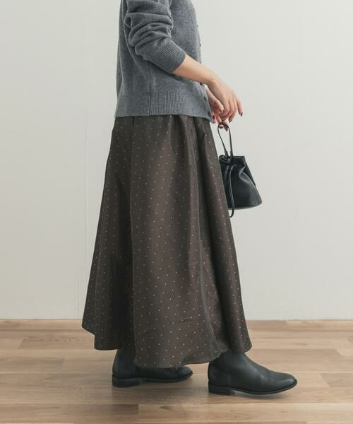 URBAN RESEARCH DOORS / アーバンリサーチ ドアーズ スカート | ドットタックギャザースカート | 詳細5