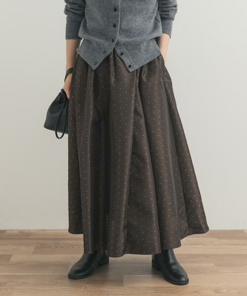 URBAN RESEARCH DOORS / アーバンリサーチ ドアーズ スカート | ドットタックギャザースカート | 詳細7