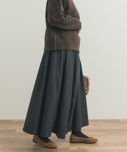 URBAN RESEARCH DOORS / アーバンリサーチ ドアーズ スカート | ドットタックギャザースカート | 詳細11