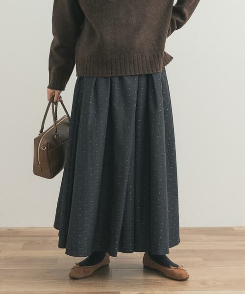 URBAN RESEARCH DOORS / アーバンリサーチ ドアーズ スカート | ドットタックギャザースカート | 詳細14