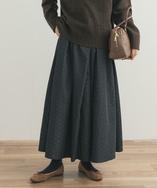 URBAN RESEARCH DOORS / アーバンリサーチ ドアーズ スカート | ドットタックギャザースカート | 詳細16