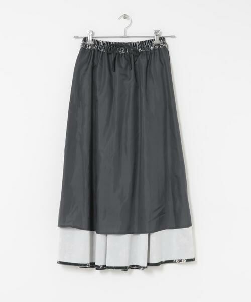 URBAN RESEARCH DOORS / アーバンリサーチ ドアーズ スカート | ベロアフラワープリントスカート | 詳細20