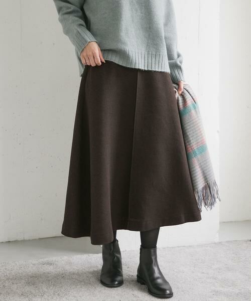 URBAN RESEARCH DOORS / アーバンリサーチ ドアーズ スカート | 『仁村紗和さん着用』『UR TECH』完声/暖フレアスカート | 詳細3