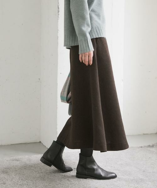 URBAN RESEARCH DOORS / アーバンリサーチ ドアーズ スカート | 『仁村紗和さん着用』『UR TECH』完声/暖フレアスカート | 詳細5