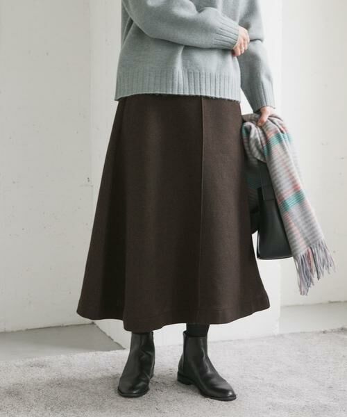 URBAN RESEARCH DOORS / アーバンリサーチ ドアーズ スカート | 『仁村紗和さん着用』『UR TECH』完声/暖フレアスカート | 詳細7