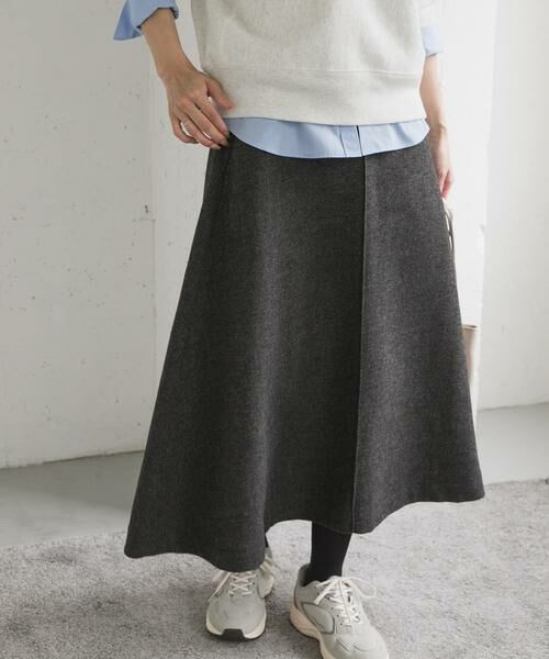 URBAN RESEARCH DOORS / アーバンリサーチ ドアーズ スカート | 『仁村紗和さん着用』『UR TECH』完声/暖フレアスカート | 詳細19