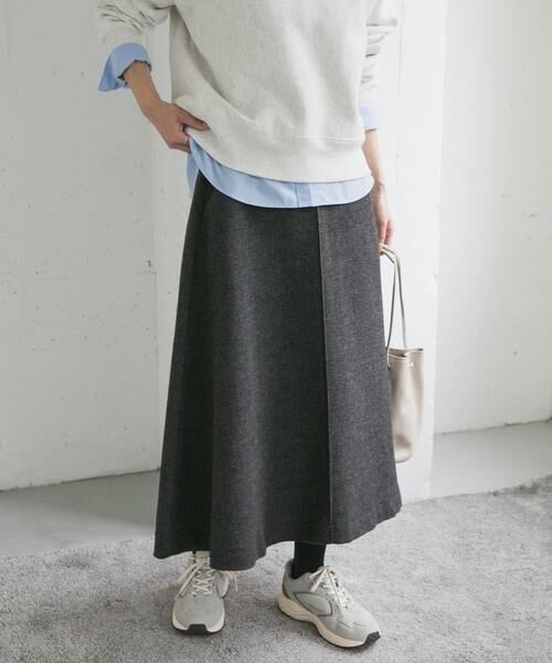 URBAN RESEARCH DOORS / アーバンリサーチ ドアーズ スカート | 『仁村紗和さん着用』『UR TECH』完声/暖フレアスカート | 詳細23