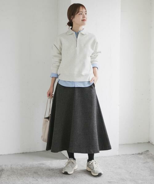 URBAN RESEARCH DOORS / アーバンリサーチ ドアーズ スカート | 『仁村紗和さん着用』『UR TECH』完声/暖フレアスカート | 詳細25