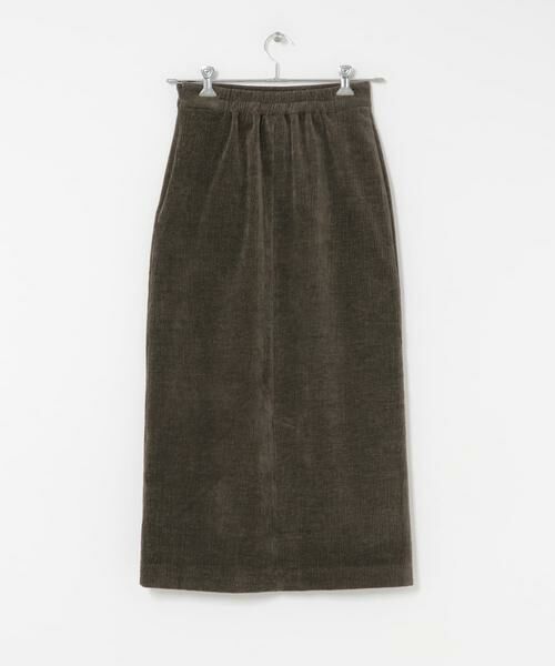 URBAN RESEARCH DOORS / アーバンリサーチ ドアーズ スカート | ベロアワッシャーIラインスカート | 詳細10