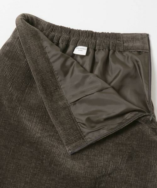 URBAN RESEARCH DOORS / アーバンリサーチ ドアーズ スカート | ベロアワッシャーIラインスカート | 詳細9