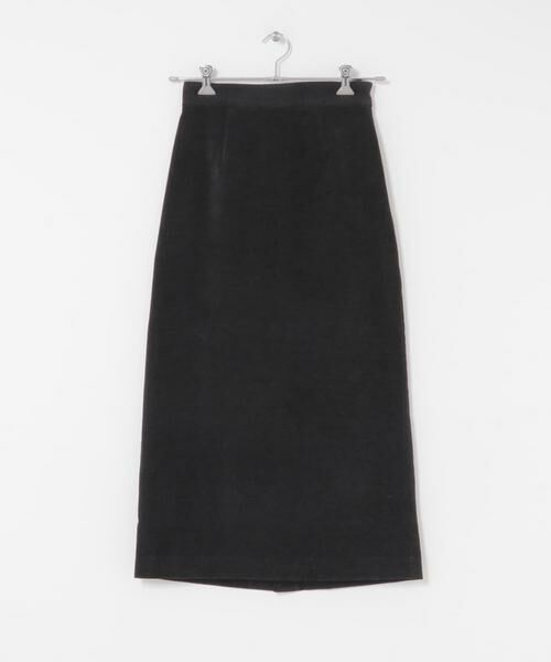 URBAN RESEARCH DOORS / アーバンリサーチ ドアーズ スカート | ベロアワッシャーIラインスカート | 詳細22