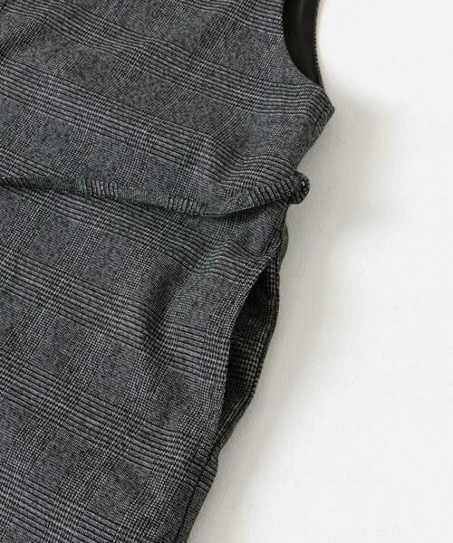URBAN RESEARCH DOORS / アーバンリサーチ ドアーズ ワンピース | 『UR TECH』ツイルフレアジャンパースカート | 詳細24