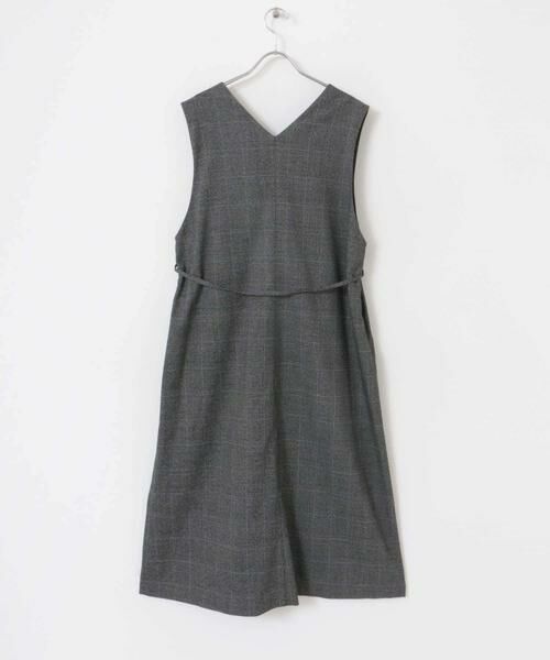 URBAN RESEARCH DOORS / アーバンリサーチ ドアーズ ワンピース | 『UR TECH』ツイルフレアジャンパースカート | 詳細25