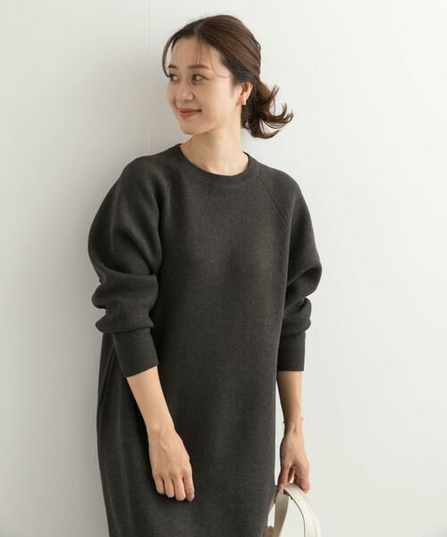 URBAN RESEARCH DOORS / アーバンリサーチ ドアーズ ワンピース | スウェットライクニットワンピース | 詳細13
