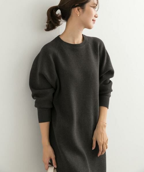 URBAN RESEARCH DOORS / アーバンリサーチ ドアーズ ワンピース | スウェットライクニットワンピース | 詳細14