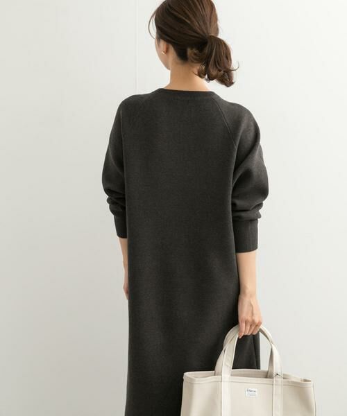 URBAN RESEARCH DOORS / アーバンリサーチ ドアーズ ワンピース | スウェットライクニットワンピース | 詳細15