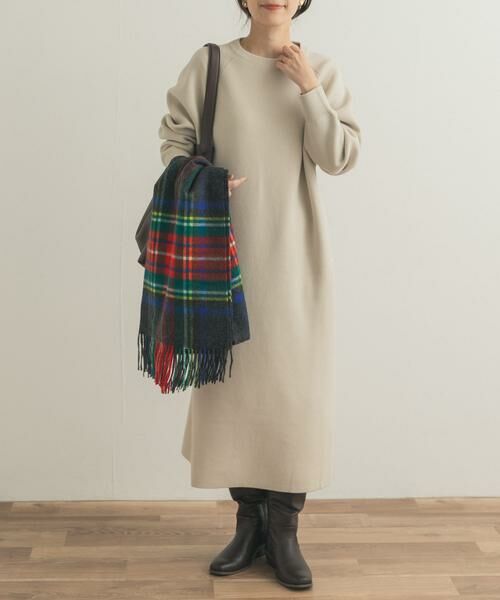 URBAN RESEARCH DOORS / アーバンリサーチ ドアーズ ワンピース | スウェットライクニットワンピース | 詳細19