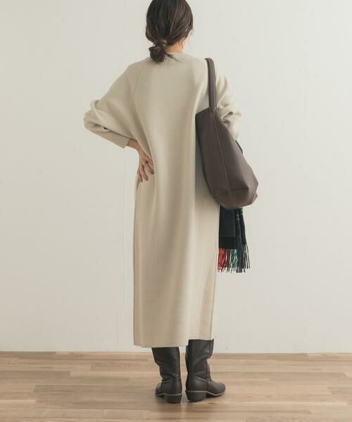 URBAN RESEARCH DOORS / アーバンリサーチ ドアーズ ワンピース | スウェットライクニットワンピース | 詳細22