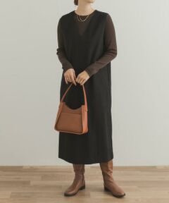 URBAN RESEARCH DOORS / アーバンリサーチ ドアーズ ワンピース | 『UR TECH』ストレートラインジャンパースカート