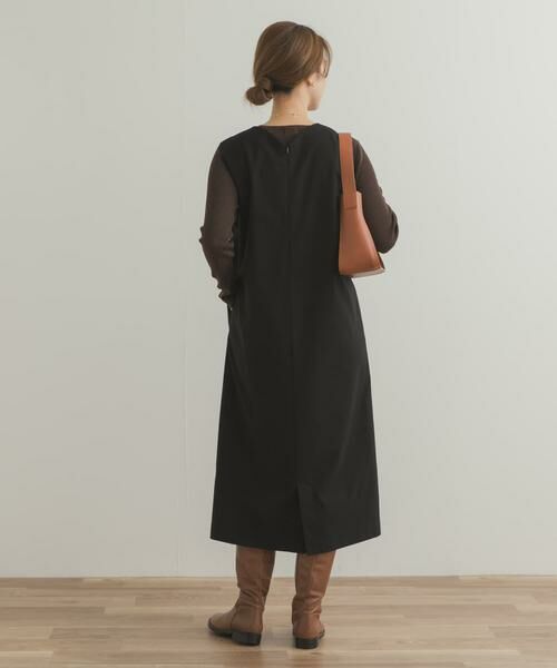 URBAN RESEARCH DOORS / アーバンリサーチ ドアーズ ワンピース | 『UR TECH』ストレートラインジャンパースカート | 詳細4
