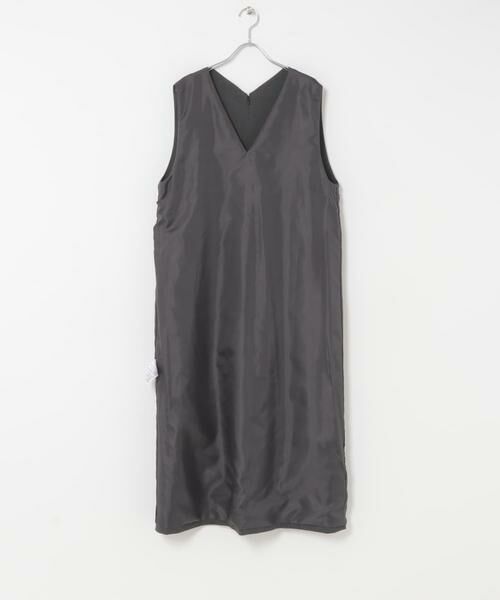 URBAN RESEARCH DOORS / アーバンリサーチ ドアーズ ワンピース | 『UR TECH』ストレートラインジャンパースカート | 詳細25