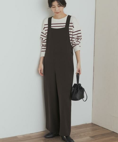 URBAN RESEARCH DOORS / アーバンリサーチ ドアーズ サロペット・オールインワン | リラックスイージーサロペット | 詳細3