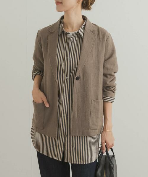 URBAN RESEARCH DOORS / アーバンリサーチ ドアーズ その他アウター | ウールガーゼジャケット | 詳細1