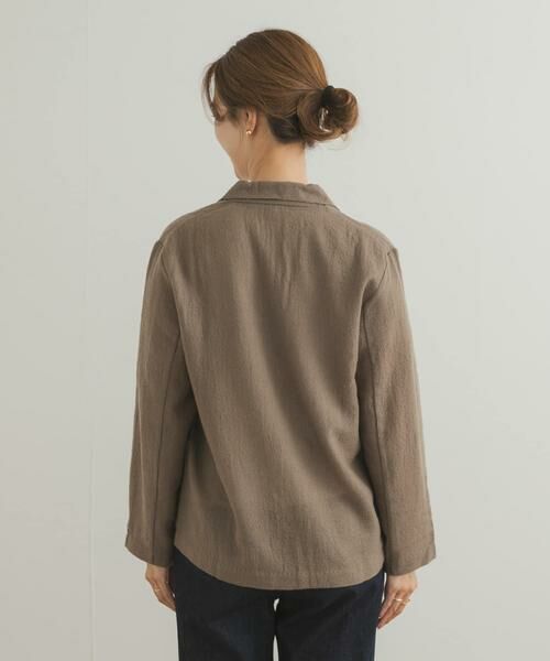 URBAN RESEARCH DOORS / アーバンリサーチ ドアーズ その他アウター | ウールガーゼジャケット | 詳細10