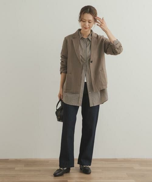 URBAN RESEARCH DOORS / アーバンリサーチ ドアーズ その他アウター | ウールガーゼジャケット | 詳細7