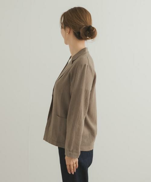 URBAN RESEARCH DOORS / アーバンリサーチ ドアーズ その他アウター | ウールガーゼジャケット | 詳細9