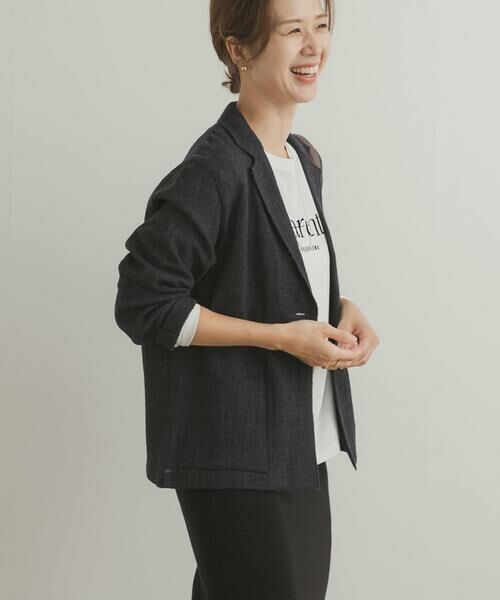 URBAN RESEARCH DOORS / アーバンリサーチ ドアーズ その他アウター | ウールガーゼジャケット | 詳細22