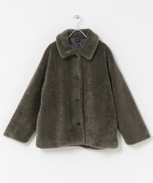 URBAN RESEARCH DOORS / アーバンリサーチ ドアーズ その他アウター | コクーンシルエットボアコート | 詳細18