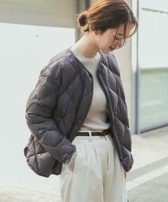 URBAN RESEARCH DOORS / アーバンリサーチ ドアーズ ダウンジャケット・ベスト | 『一部WEB限定カラー』ライトダウンキルトショートブルゾン