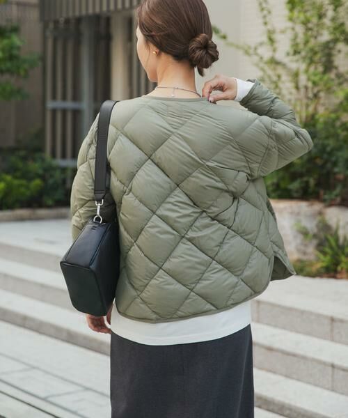 URBAN RESEARCH DOORS / アーバンリサーチ ドアーズ ダウンジャケット・ベスト | 『一部WEB限定カラー』ライトダウンキルトショートブルゾン | 詳細2