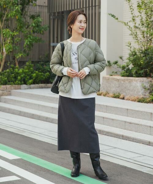 URBAN RESEARCH DOORS / アーバンリサーチ ドアーズ ダウンジャケット・ベスト | 『一部WEB限定カラー』ライトダウンキルトショートブルゾン | 詳細6